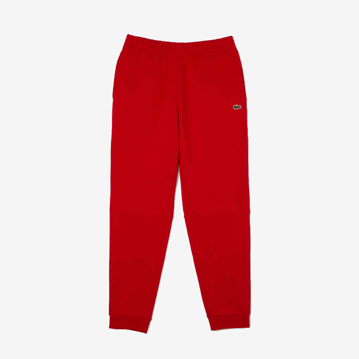 hombres Lacoste 6F24987 rojo 240 pantalones de chándal tapered fit