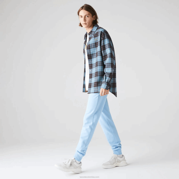 hombres Lacoste 6F241157 hbp azul pantalones de chándal deportivos de tenis