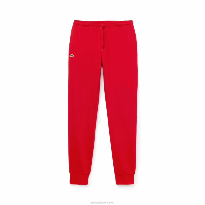 hombres Lacoste 6F24986 rojo 240 pantalones de chándal deportivos de tenis