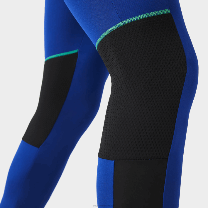 hombres Lacoste 6F241138 azul negro blanco phk polainas deportivas