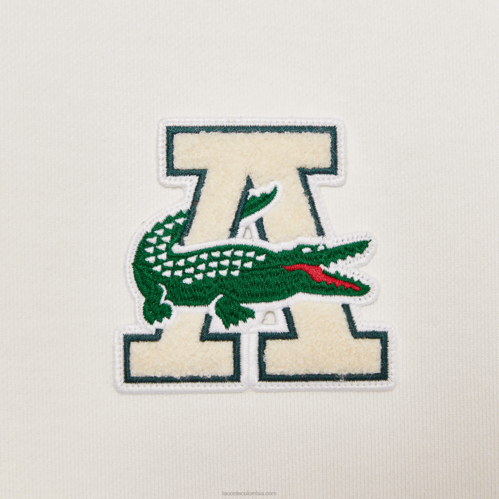 hombres6F241183 blanco burdeos nfb sudadera lacoste x wake ny de algodón con diseño colour block