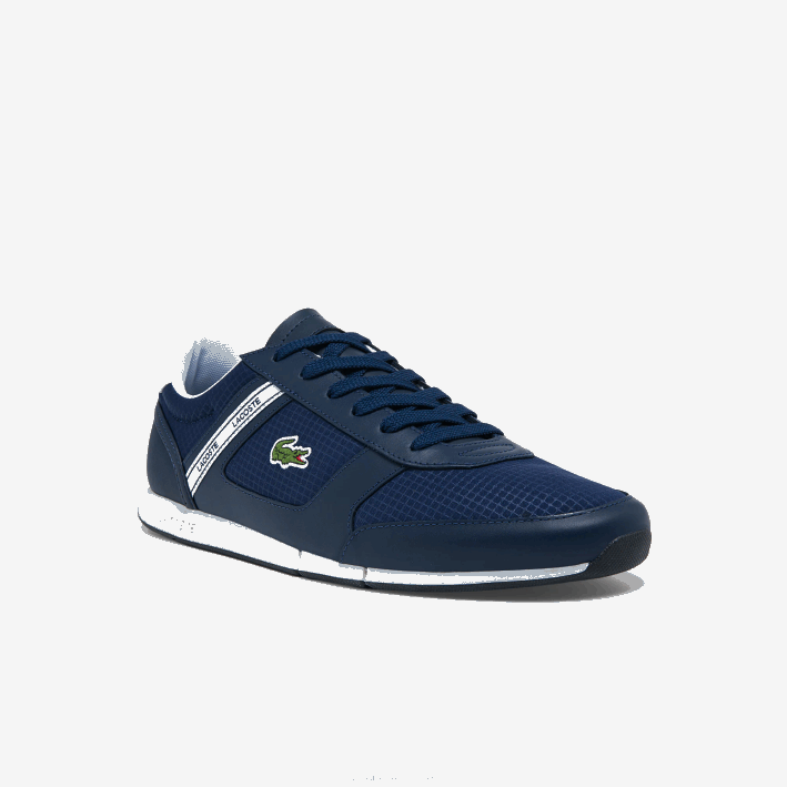 hombres Lacoste 6F241699 azul marino y blanco 092 zapatillas menerva sport de tejido y piel hombres Lacoste 6F241699 azul marino y blanco 092 zapatillas menerva sport de tejido y piel