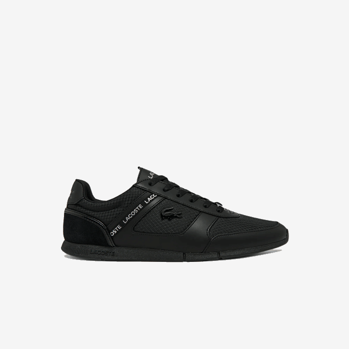 hombres Lacoste 6F241701 negro 02h zapatillas menerva textil hombres Lacoste 6F241701 negro 02h zapatillas menerva textil