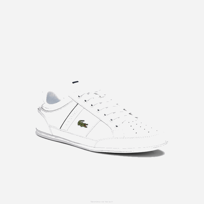 hombres Lacoste 6F241713 blanco y azul marino 042 zapatillas chaymon de piel y material sintético hombres Lacoste 6F241713 blanco y azul marino 042 zapatillas chaymon de piel y material sintético