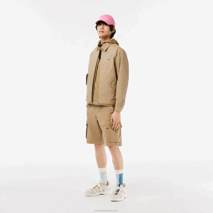 hombres Lacoste 6F241731 blanquecino 18c zapatillas deportivas l003 active runway textil