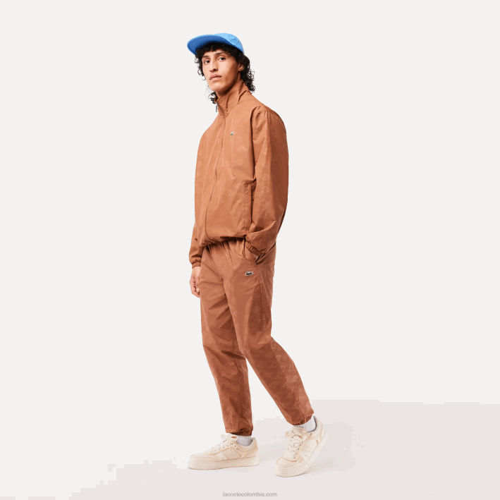 hombres Lacoste 6F241746 blanquecino 18c zapatillas l001 de tejido artesanal