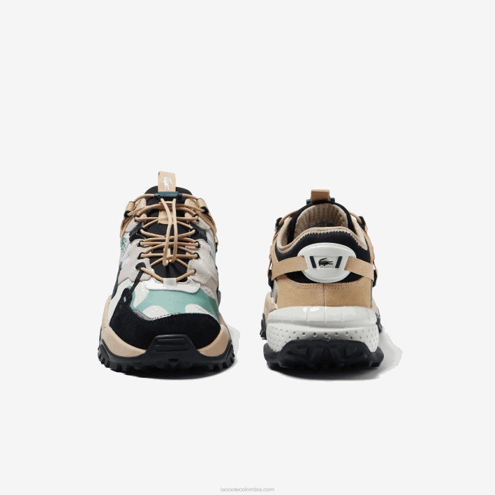 hombres Lacoste 6F241778 negro natural nb1 zapatos de exterior l-guard breaker textil