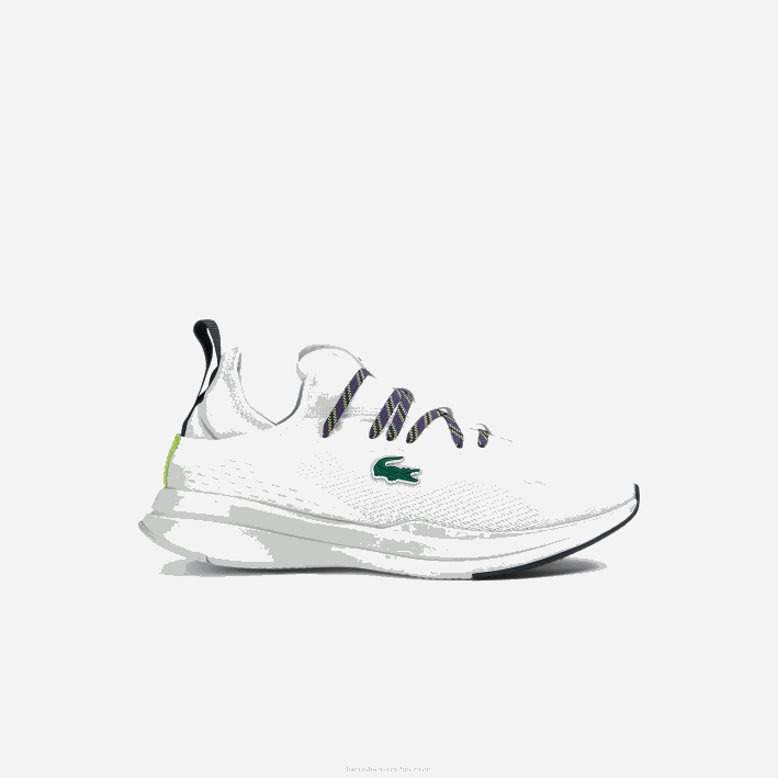 hombres Lacoste 6F241795 blanco y hueso 65t tenis run spin comfort hombres Lacoste 6F241795 blanco y hueso 65t tenis run spin comfort