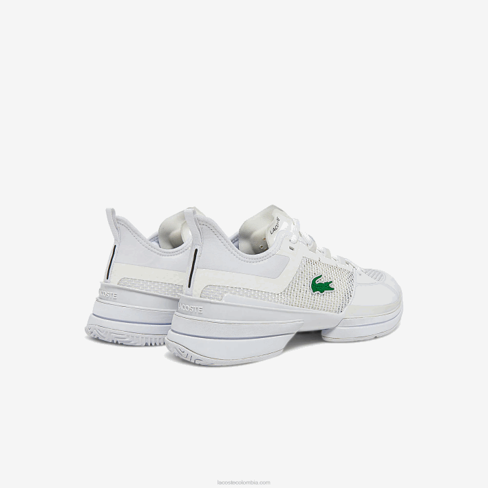 hombres Lacoste 6F241851 blanco 21g tenis ag-lt21 ultra textil