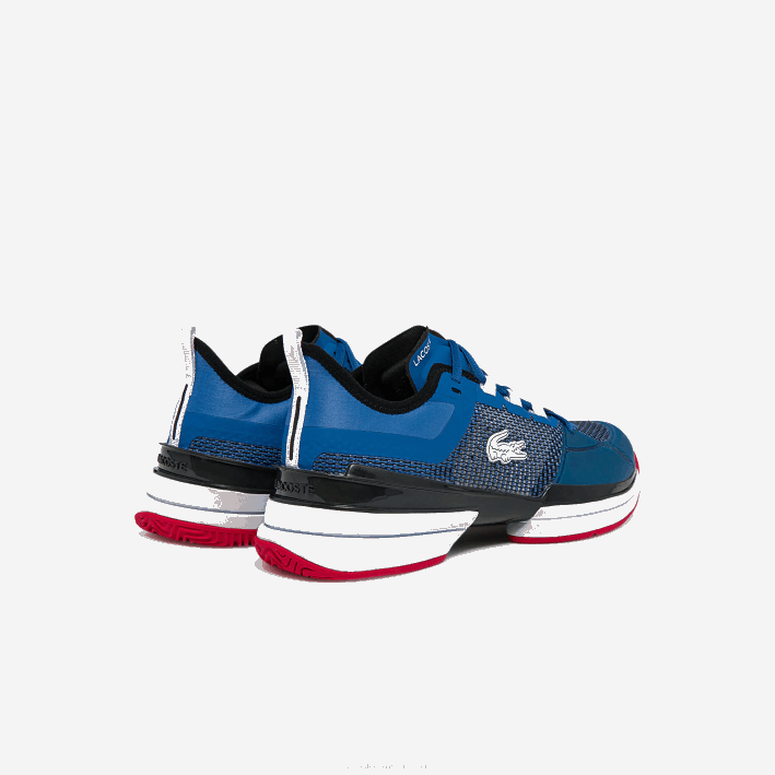 hombres Lacoste 6F241852 azul blanco 221 tenis ag-lt21 ultra textil