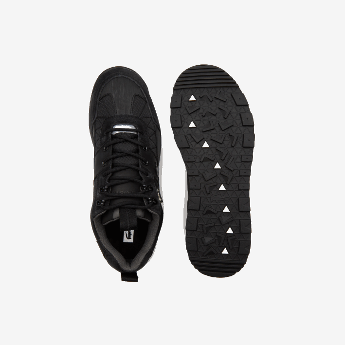 hombres Lacoste 6F241864 negro 02h zapatillas urban breaker lo gtx textil y piel