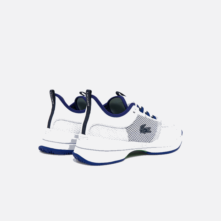 hombres Lacoste 6F241865 blanco/azul 080 tenis ag-lt21 textiles y sinteticos