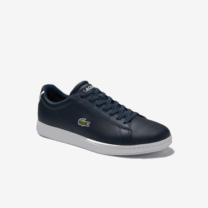 hombres Lacoste 6F241874 azul marino 003 zapatillas carnaby evo de piel hombres Lacoste 6F241874 azul marino 003 zapatillas carnaby evo de piel