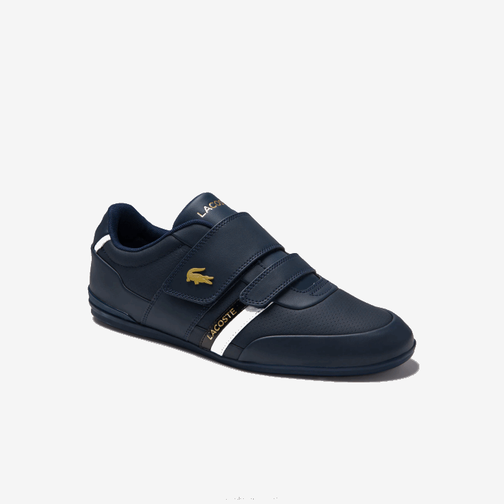 hombres Lacoste 6F241879 azul marino nb0 zapatillas misano de piel y material sintético hombres Lacoste 6F241879 azul marino nb0 zapatillas misano de piel y material sintético