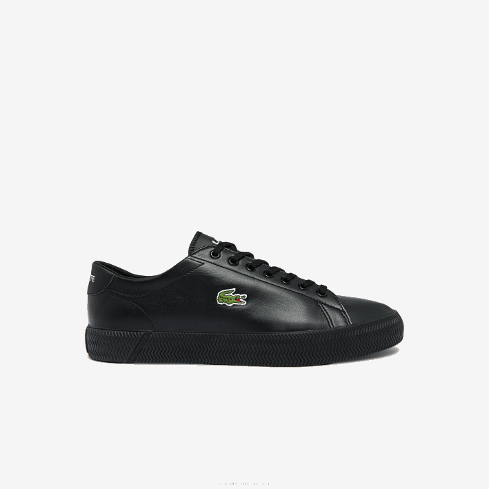 hombres Lacoste 6F241883 negro 02h zapatillas gripshot de piel y material sintético hombres Lacoste 6F241883 negro 02h zapatillas gripshot de piel y material sintético