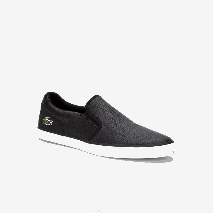 hombres Lacoste 6F241885 blanco y negro 312 tenis jouer sin cordones hombres Lacoste 6F241885 blanco y negro 312 tenis jouer sin cordones