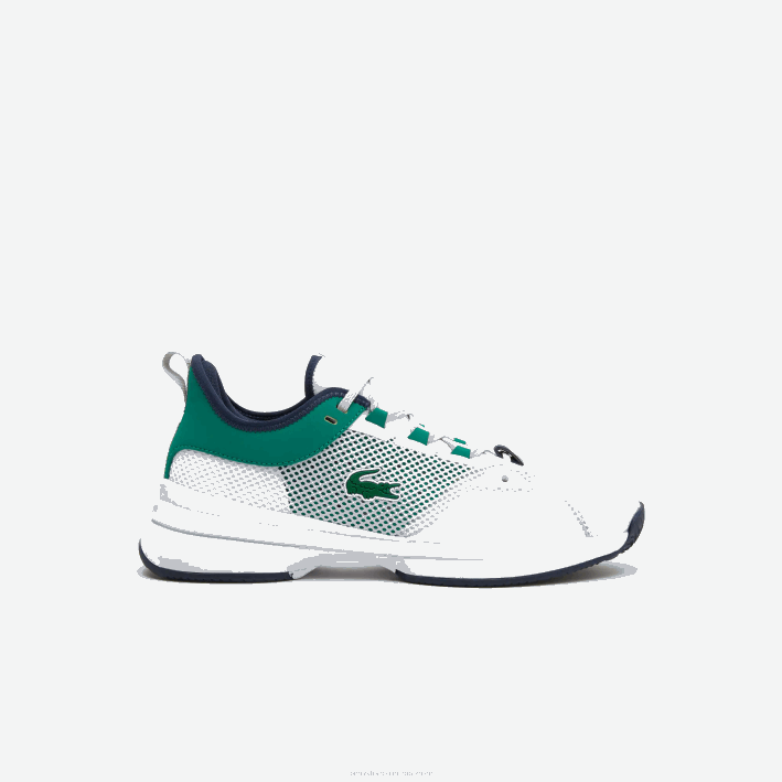 hombres Lacoste 6F241903 blanco/verde 082 tenis textiles ag-lt21 hombres Lacoste 6F241903 blanco/verde 082 tenis textiles ag-lt21
