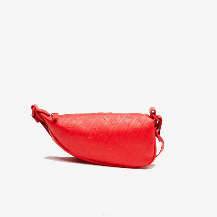 mujer Lacoste 6F241965 corrida l41 bolso de hombro con logo estampado - pequeño