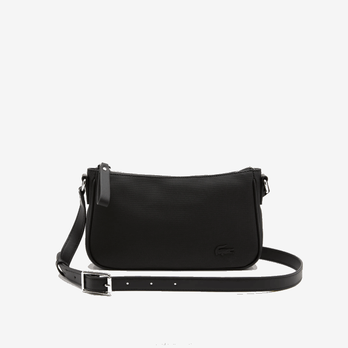 mujer Lacoste 6F242799 negro 000 bolsa crossbody con correa ajustable mujer Lacoste 6F242799 negro 000 bolsa crossbody con correa ajustable