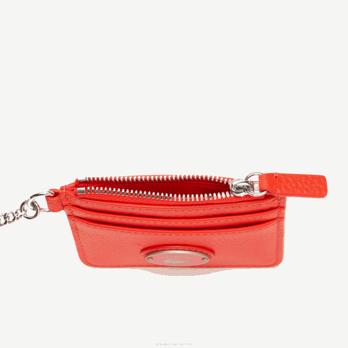 mujer Lacoste 6F242809 corrida l41 tarjetero con mosquetón