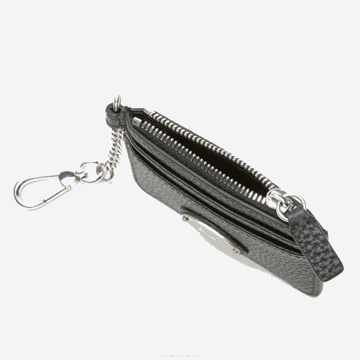 mujer Lacoste 6F242810 negro 000 tarjetero con mosquetón