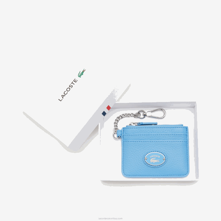 mujer Lacoste 6F242811 argentino 213 tarjetero con mosquetón