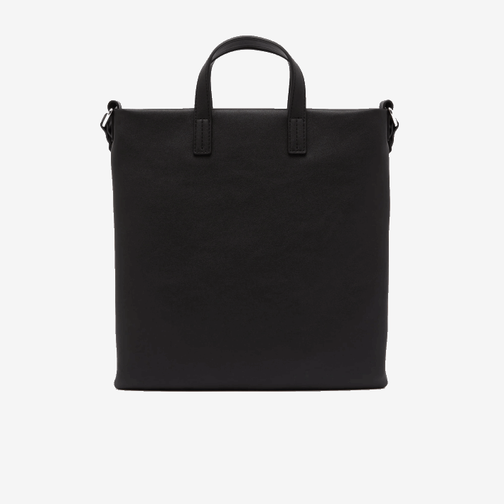 mujer Lacoste 6F242829 negro blanco 279 bolsa de compras con coordenadas geográficas en contraste