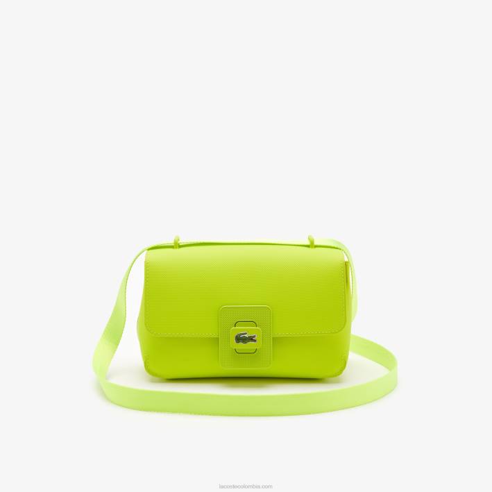 mujer Lacoste 6F242851 lima k83 bolso cruzado l.12.12 con cierre de metal mujer Lacoste 6F242851 lima k83 bolso cruzado l.12.12 con cierre de metal