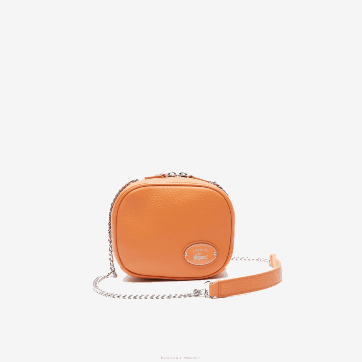 mujer Lacoste 6F242854 poteria k20 bolsa crossover pequeña de piel granulada mujer Lacoste 6F242854 poteria k20 bolsa crossover pequeña de piel granulada