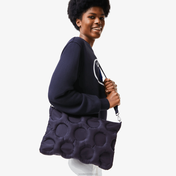 mujer Lacoste 6F242866 abimes l24 bolsa crossover capitonada con efecto de pelota de golf mujer Lacoste 6F242866 abimes l24 bolsa crossover capitonada con efecto de pelota de golf