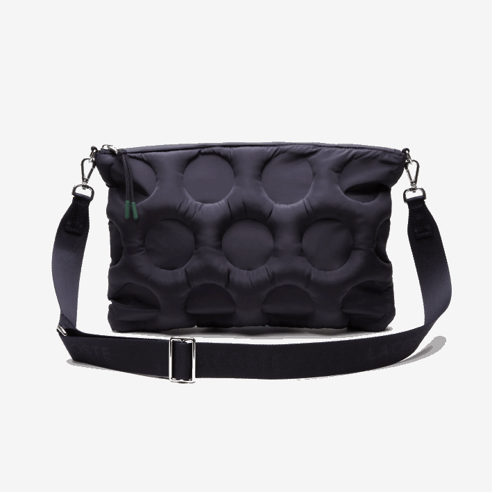 mujer Lacoste 6F242866 abimes l24 bolsa crossover capitonada con efecto de pelota de golf