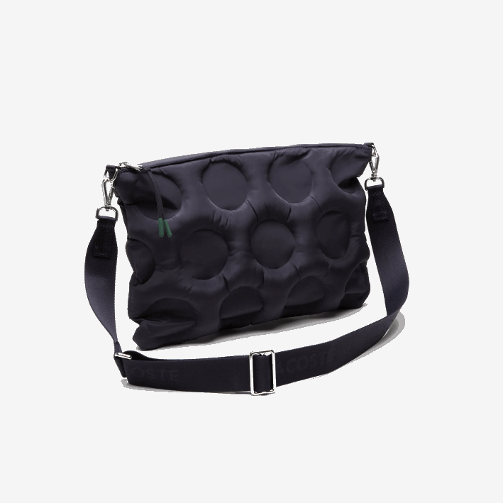mujer Lacoste 6F242866 abimes l24 bolsa crossover capitonada con efecto de pelota de golf