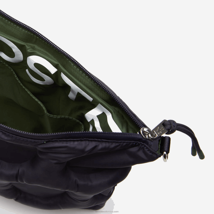 mujer Lacoste 6F242866 abimes l24 bolsa crossover capitonada con efecto de pelota de golf