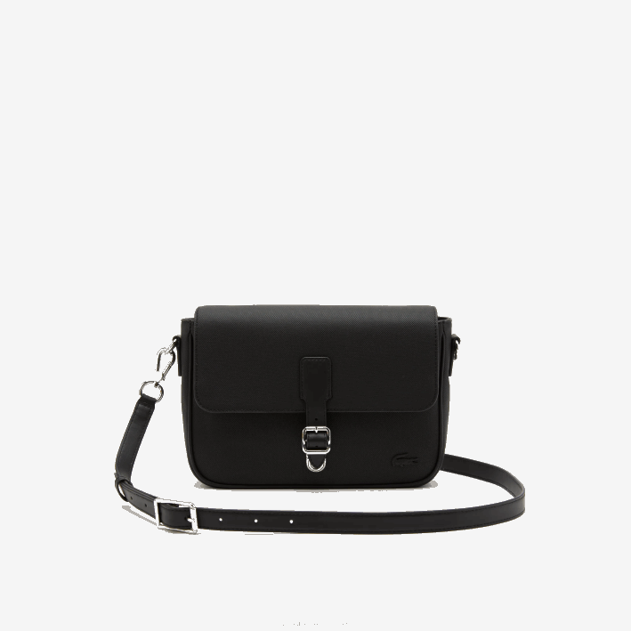 mujer Lacoste 6F242873 negro 000 bolso messenger con cierre de hebilla mujer Lacoste 6F242873 negro 000 bolso messenger con cierre de hebilla