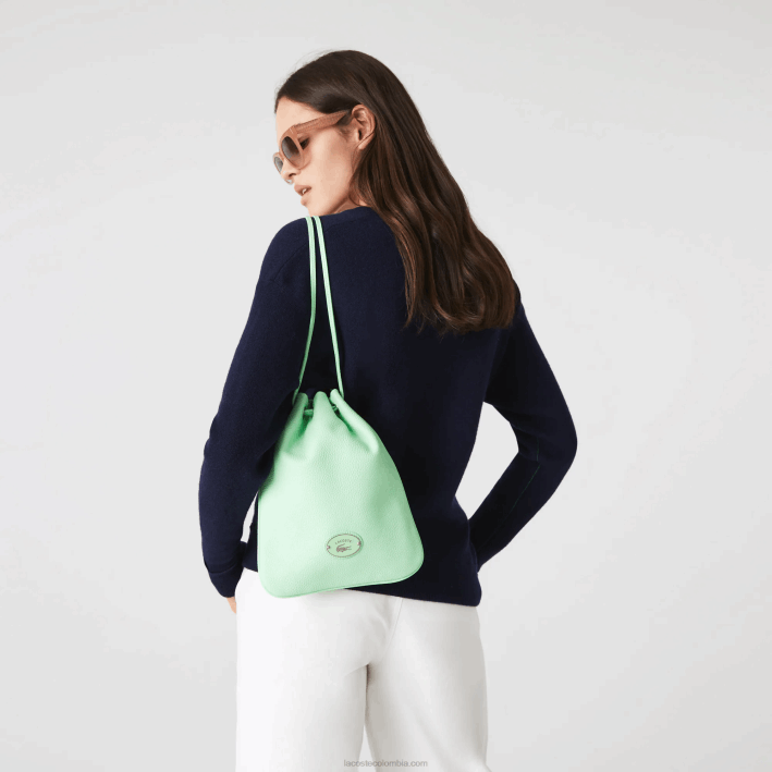 mujer Lacoste 6F242874 ceniza k93 bolsa de hombro de cuero granulado vertical mujer Lacoste 6F242874 ceniza k93 bolsa de hombro de cuero granulado vertical