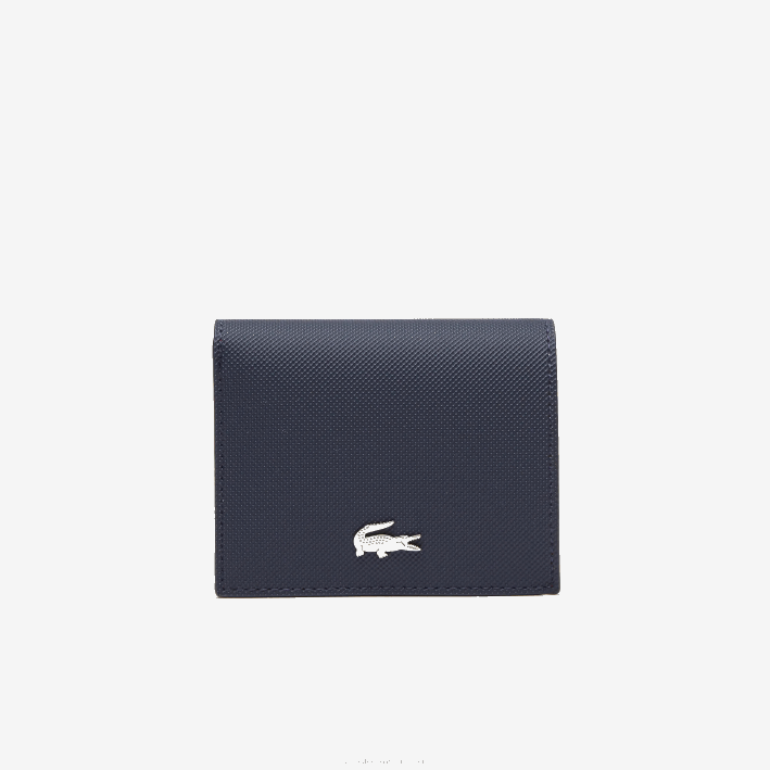 mujer Lacoste 6F242841 marino 166 colorete b50 cartera plegable pequeña anna mujer Lacoste 6F242841 marino 166 colorete b50 cartera plegable pequeña anna