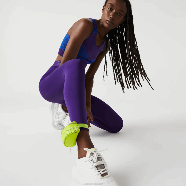 mujer Lacoste 6F242885 blanco lima k47 monedero con pulsera con cierre de hebilla