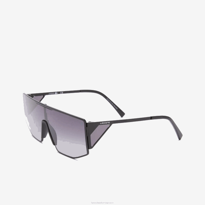 mujer6F242260 negro/azul 002 gafas de sol lacoste x minecraft escudo metalico