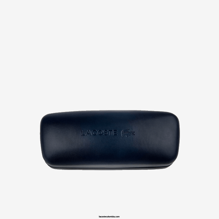 mujer Lacoste 6F242919 rosa 662 gafas de sol ovaladas de acetato de piel de cocodrilo