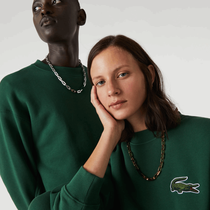 mujer Lacoste 6F242202 oro amarillo y negro 721 collar conjunto