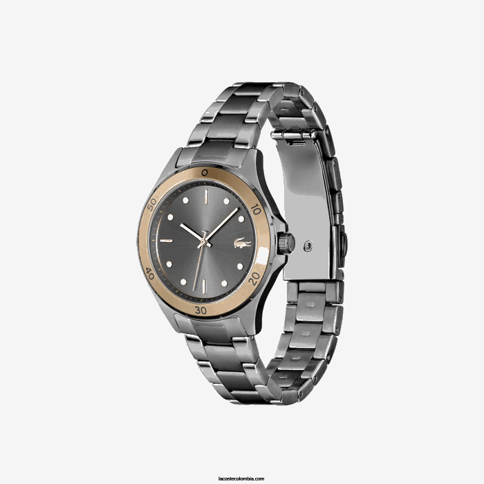 mujer Lacoste 6F242915 negro 000 reloj oscilante acero 3 manecillas