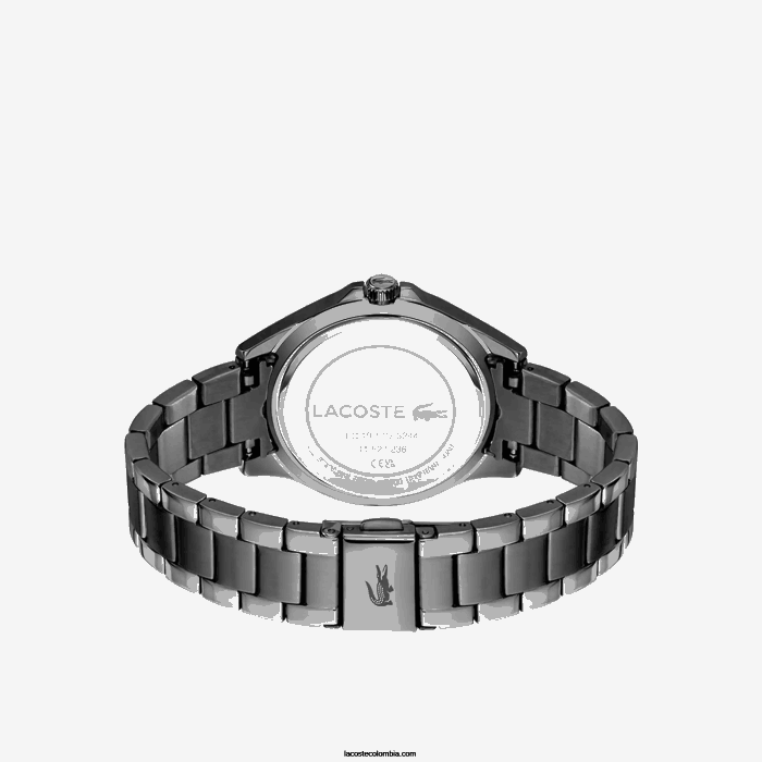mujer Lacoste 6F242915 negro 000 reloj oscilante acero 3 manecillas