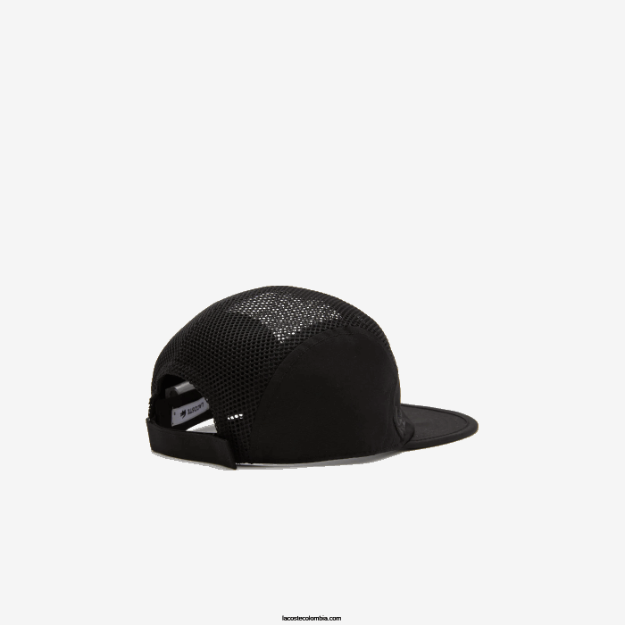 mujer Lacoste 6F242928 negro 031 visera suave con panel de malla