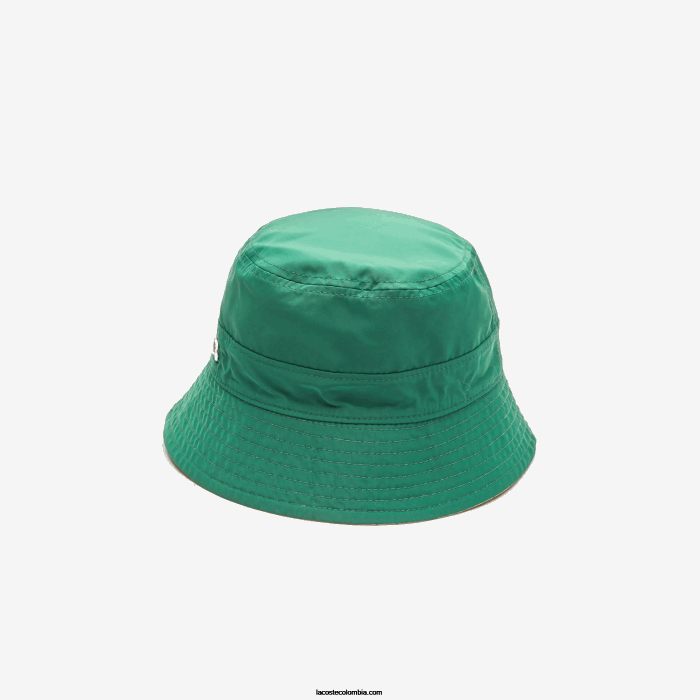 mujer Lacoste 6F242929 epp verde beige Cubo reversible macizo o de cheques heritage