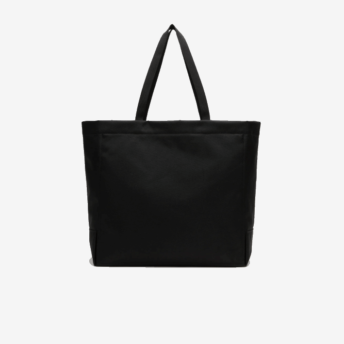 mujer Lacoste 6F241947 parche negro l51 tote oversize con logo en contraste