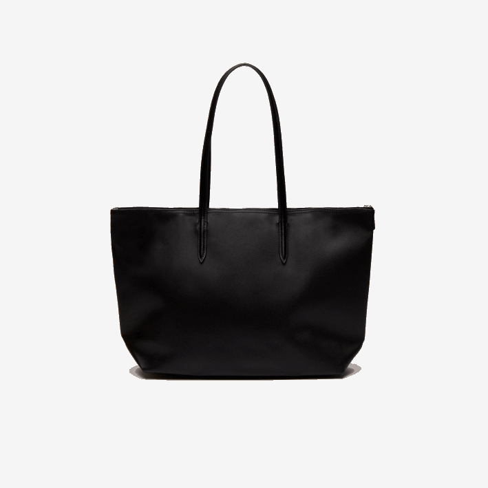 mujer Lacoste 6F242766 negro 000 bolso shopper con cremallera l.12.12 concept