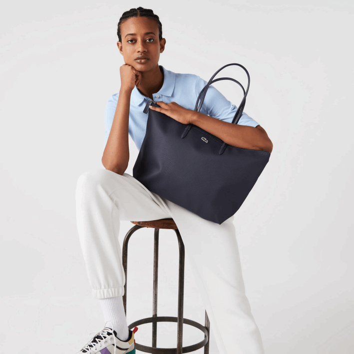 mujer Lacoste 6F242767 eclipse 141 bolso shopper con cremallera l.12.12 concept mujer Lacoste 6F242767 eclipse 141 bolso shopper con cremallera l.12.12 concept