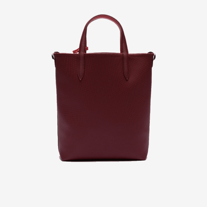 mujer Lacoste 6F242781 perileno amarilis g45 tote anna reversible de lona revestida