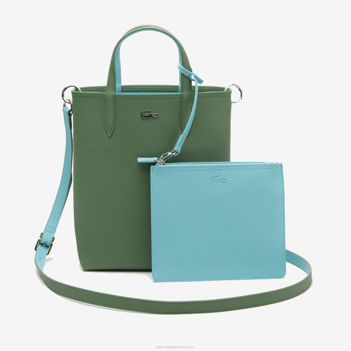 mujer Lacoste 6F242782 Frene litoral l49 tote anna reversible de lona revestida mujer Lacoste 6F242782 Frene litoral l49 tote anna reversible de lona revestida