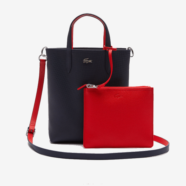 mujer Lacoste 6F242818 marino 166 colorete 240 b50 tote anna reversible de lona revestida mujer Lacoste 6F242818 marino 166 colorete 240 b50 tote anna reversible de lona revestida